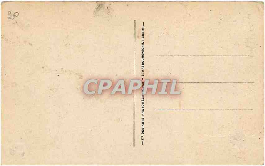 CPA Paris La Rue de Rivoli et les Tuileries  — Rückseite