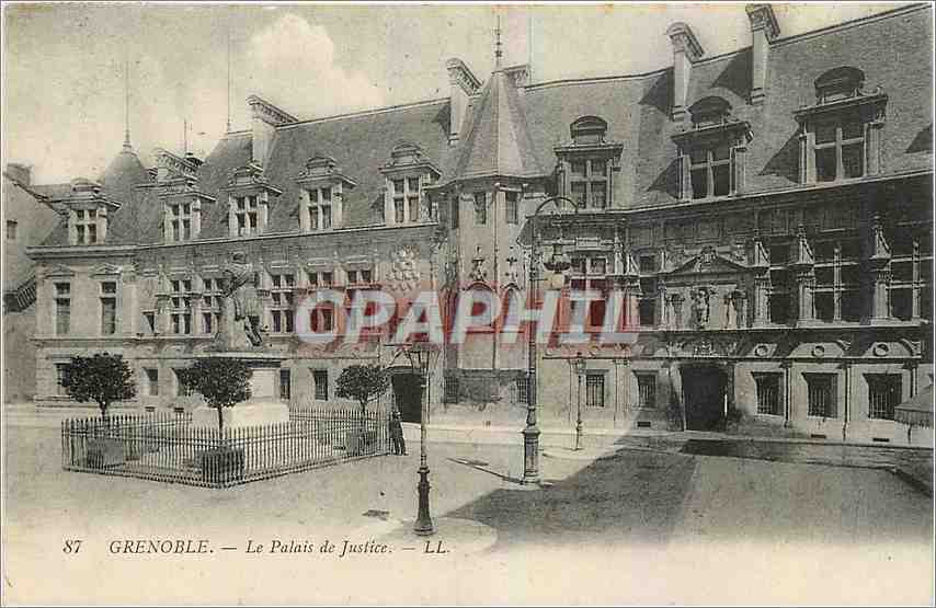 CPA Grenoble Le Palais de Justice 