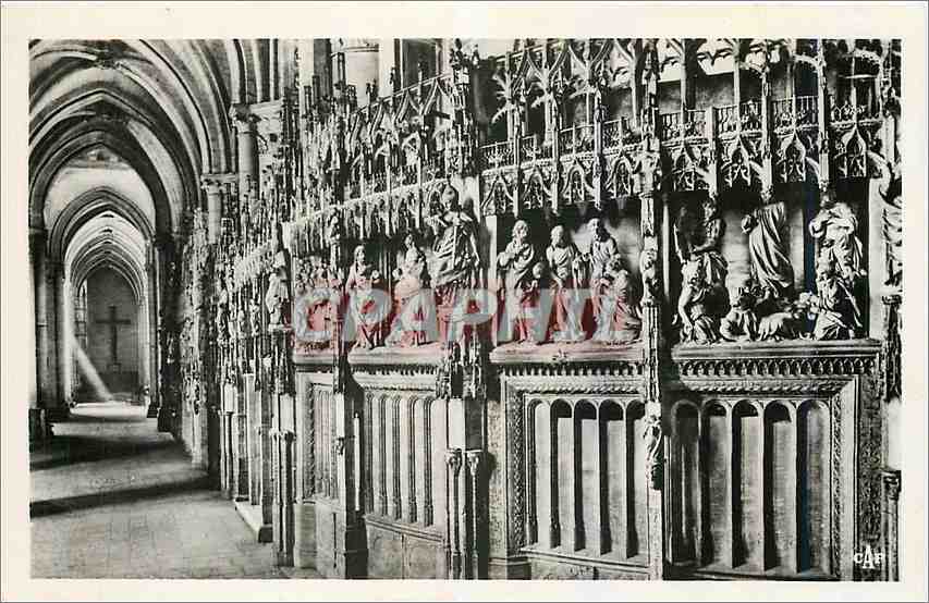 CPM Cathedrale de Chartres Pourtour du Choeur 