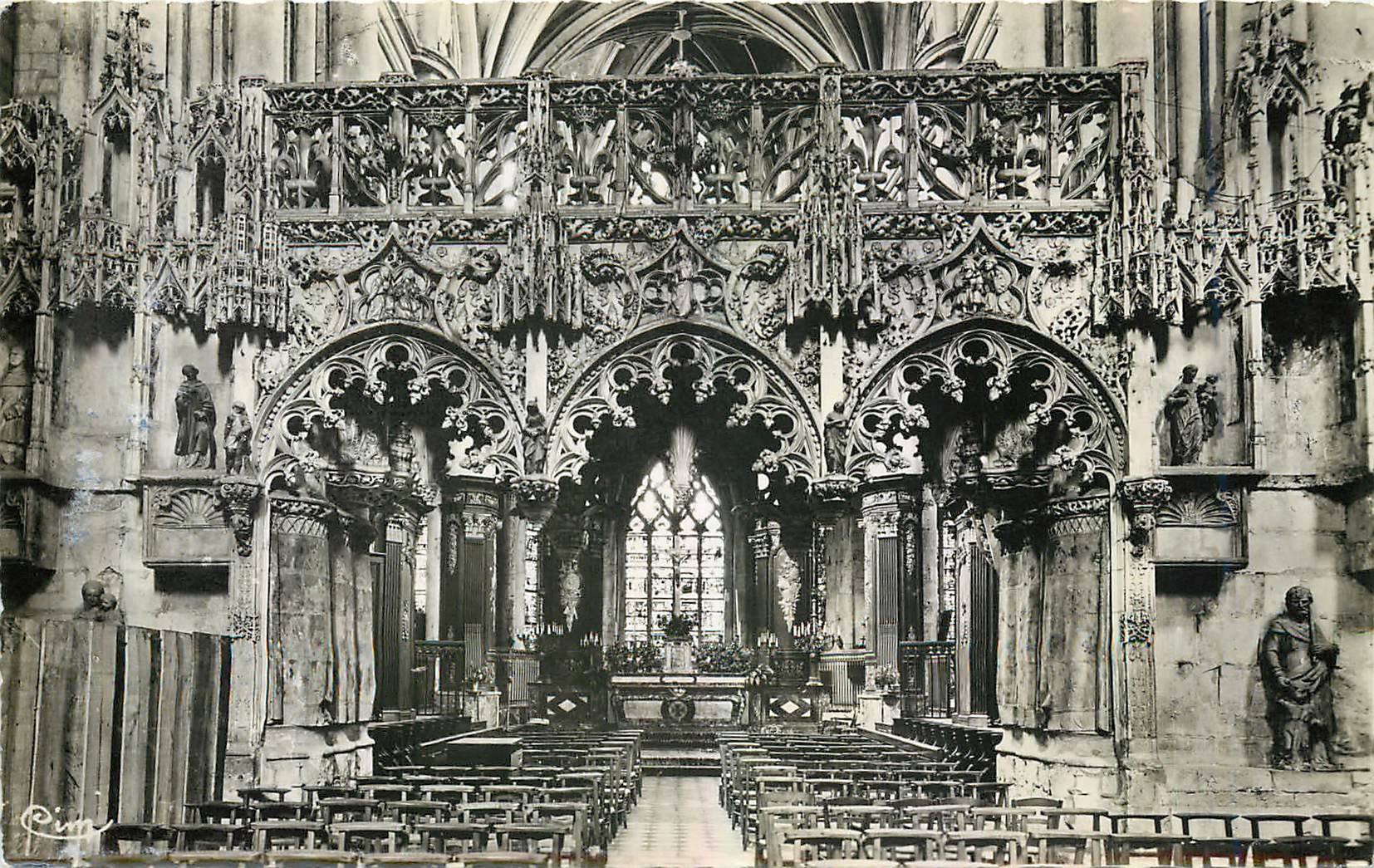 Troyes (Aube) - Église de la Madeleine - Le Jubé