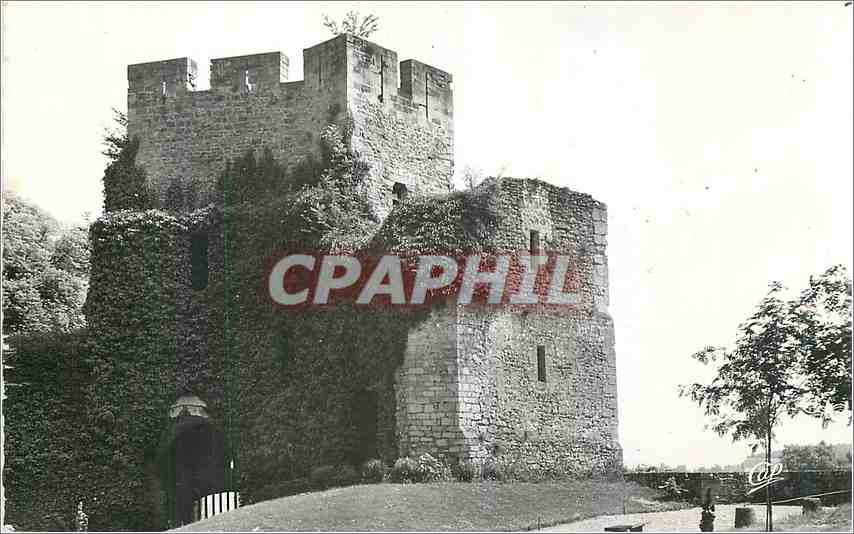 Gisors — Le Château Fort (Xe s.), la Tour du Gouverneur — Cie des Arts Photomécaniques, Paris-15e