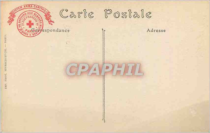CPA On ne passe pas Vosges Scott Militaria — Rückseite