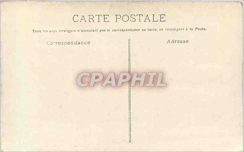 Senlis — Rue de la République après passage des Allemands — A. T. PARIS 108 — Rückseite