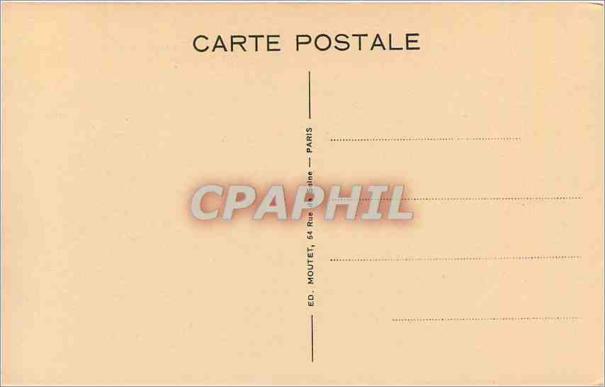CPA L'Enfant Prodigue Eugene Burnand — Verso