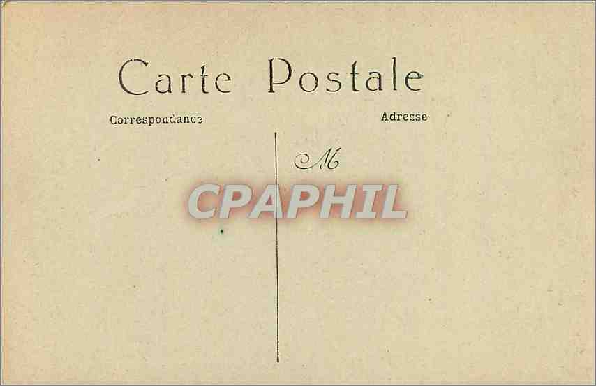 CPA Paris Notre Dame Gargouilles  — Rückseite