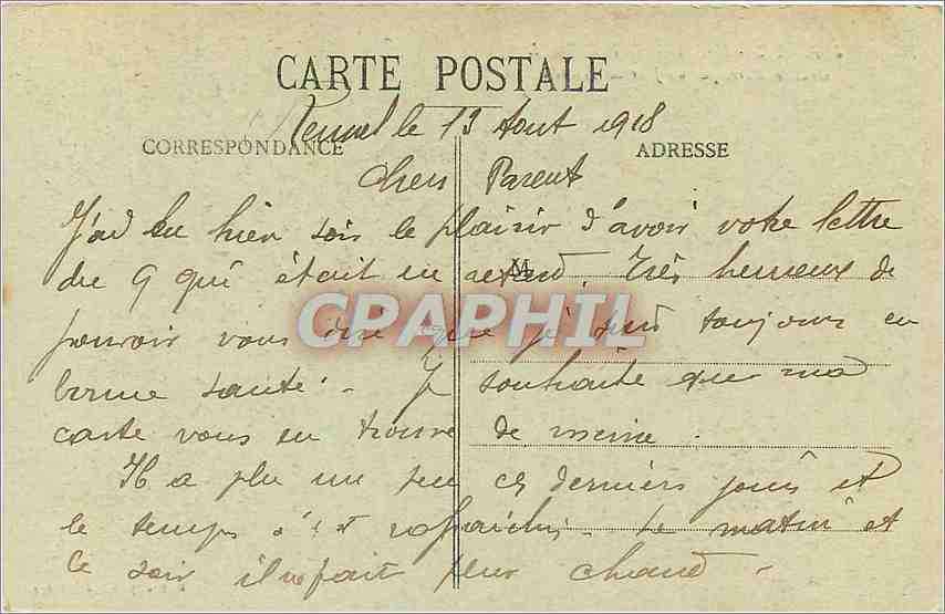 Mont-Saint-Michel — Ansicht während einer Hochflut an einem stürmischen Tag — J.P. 112 — Sonderausgabe in der Abtei — Rückseite