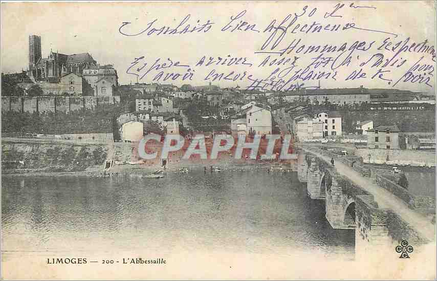 CPA Limoges L'Abbessaille 