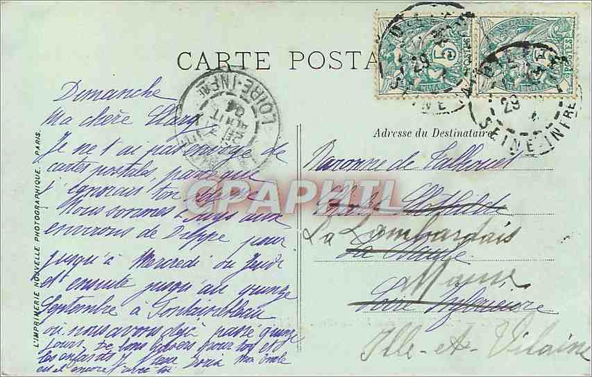 CPA Dieppe La Tamise dans l'Avant Port Bateaux — Verso