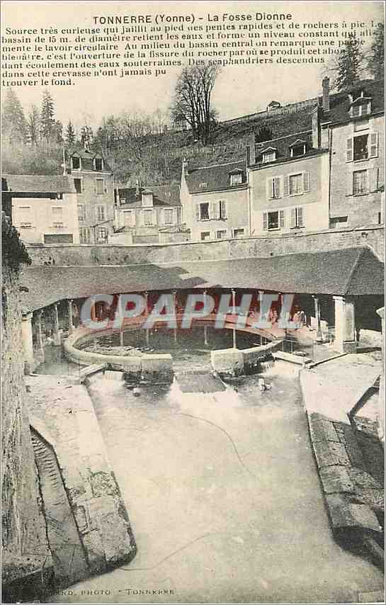 CPA Tonnerre Yonne La Fosse Dionne 