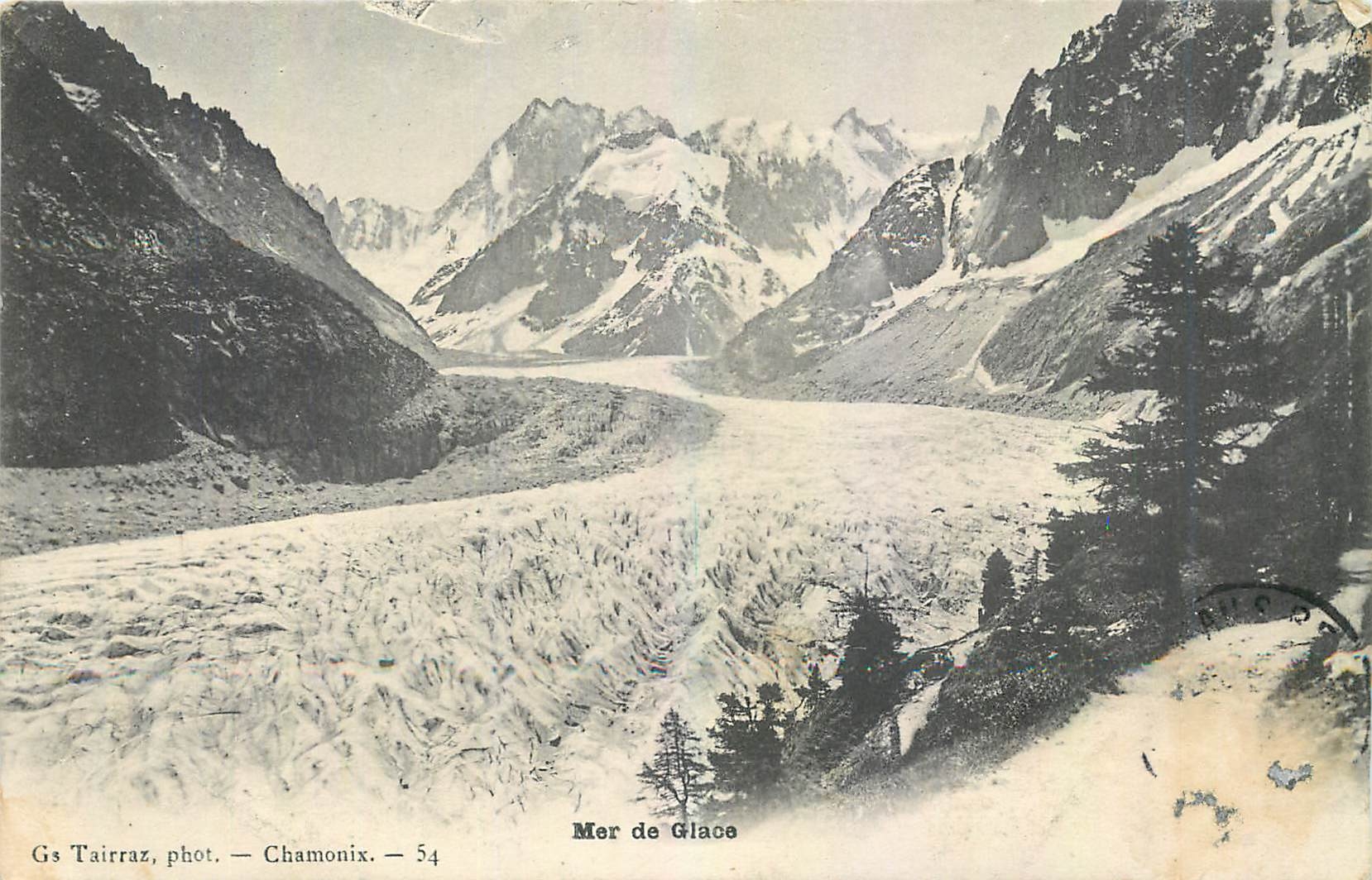 CPA Mer de Glace Chamonix 