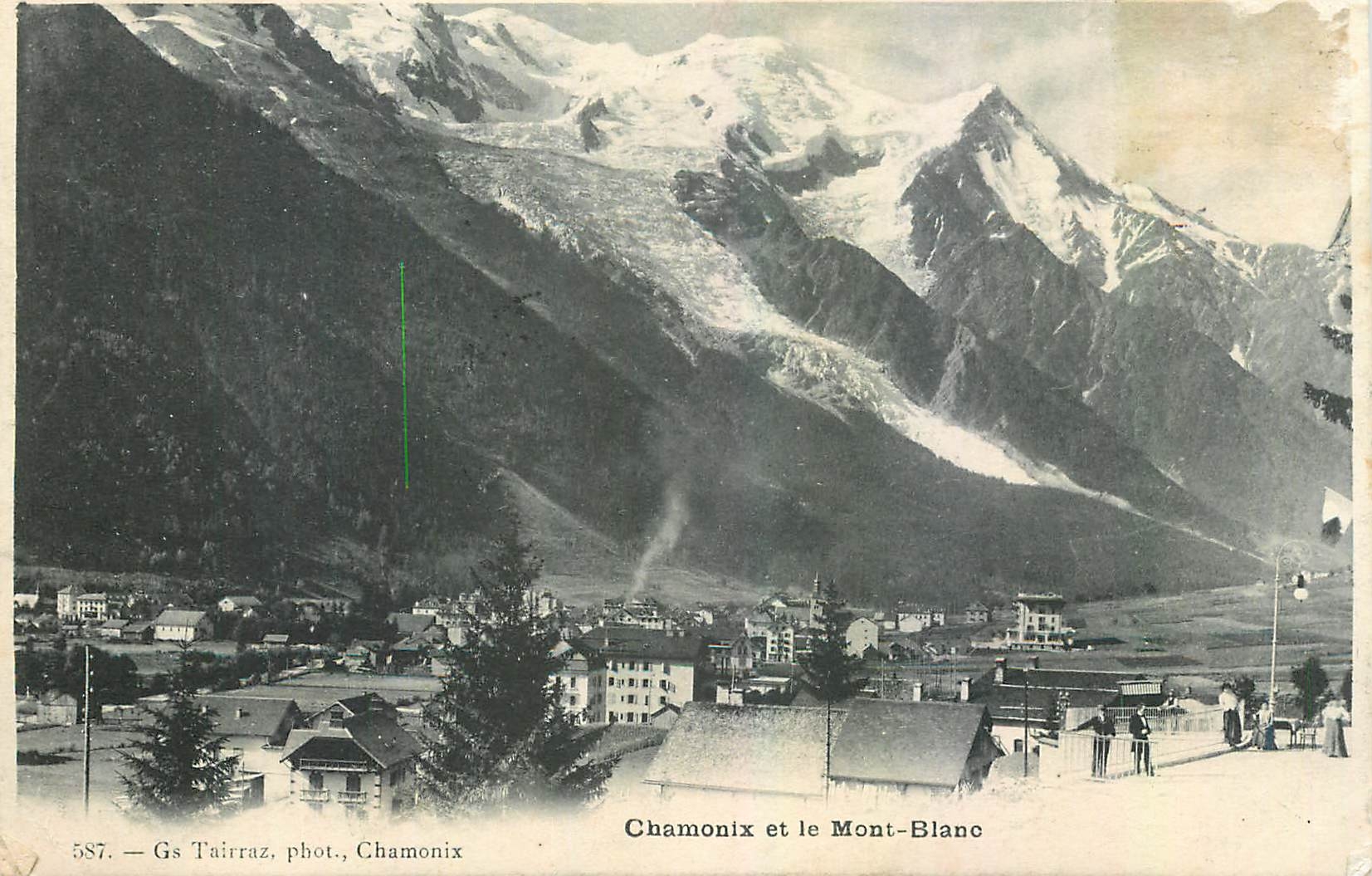 CPA Chamonix et le Mont Blanc 