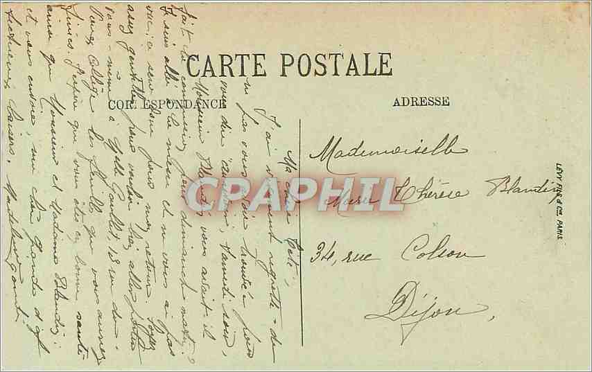 CPA Epinal Les Piles du Pont Levis du Chateau  — Back