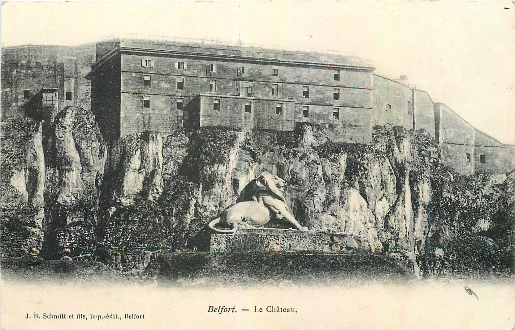 CPA Belfort Le Chateau 