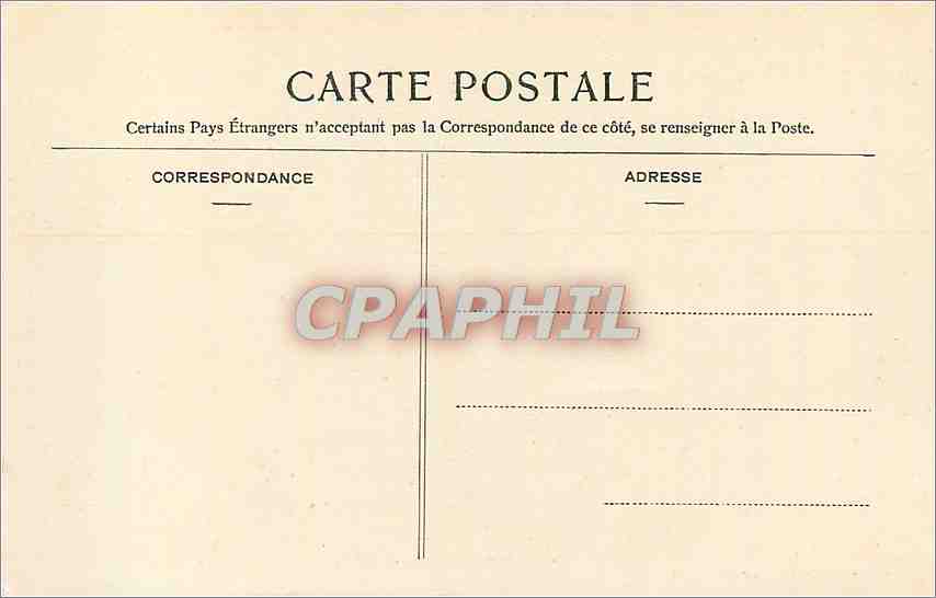 CPA Belfort Le Chateau  — Back