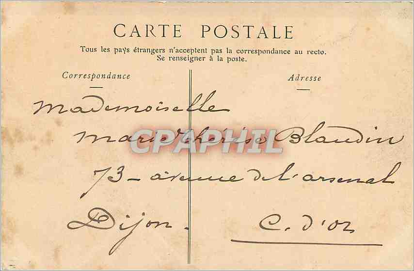 CPA Lac du Bourget Le Grand Port la Jetee  — Rückseite