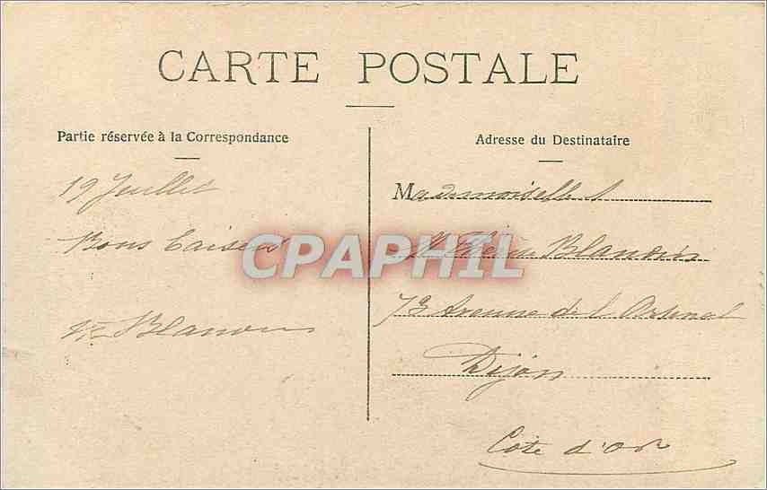 CPA Traversee du Glacuier des Bossons Chamonix Alpinisme — Verso