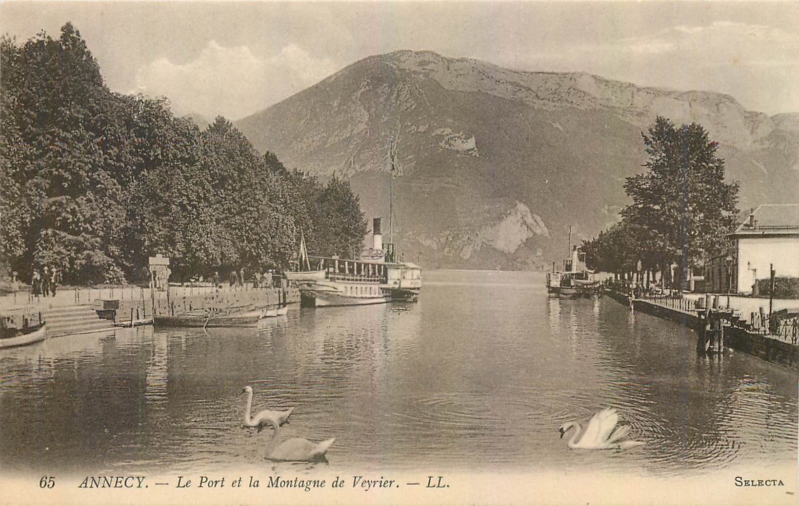 Annecy — The Port and Mount Veyrier — Selecta LL