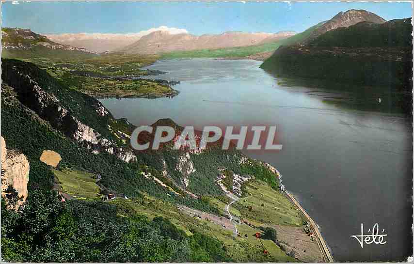 CPM Lac du Bourget Vue panoramique prise de la Chambotte 
