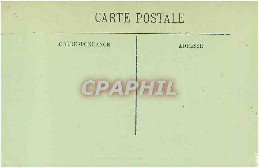 CPA Lyon Le Parc de la Tete d'Or Le Lac et le Pont Couvert  — Rückseite