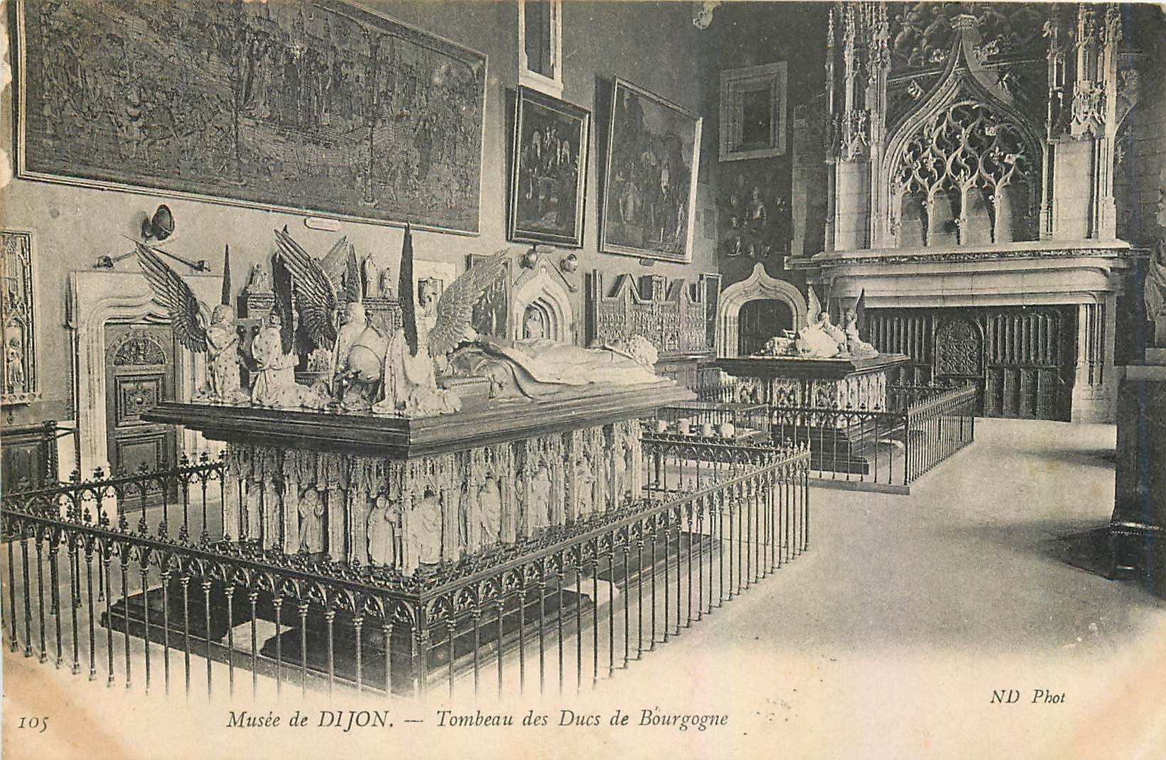 CPA Musee de Dijon Tombeau des Ducs de Bourgogne 