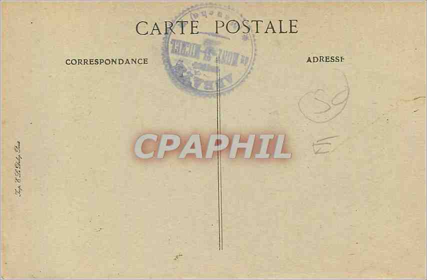 CPA Mont Saint Michel Vue generale Les Pres Sales Chien Moutons — Verso