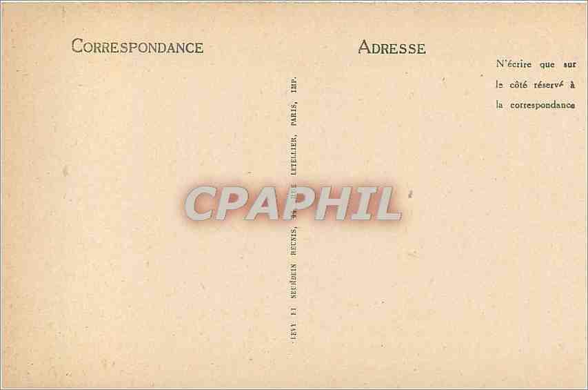 CPA Auxerre L'Hotel de Ville  — Verso