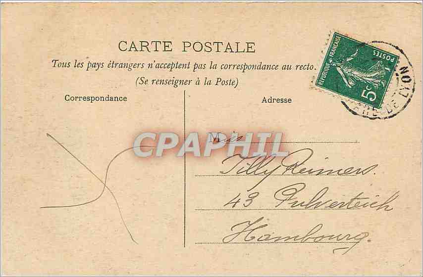 CPA Paris Gare d'Orleans Orsay  — Rückseite