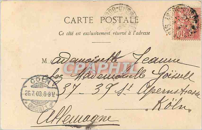 París — La Nueva Estación de Orléans — CPAPHIL n°221 — Reverso