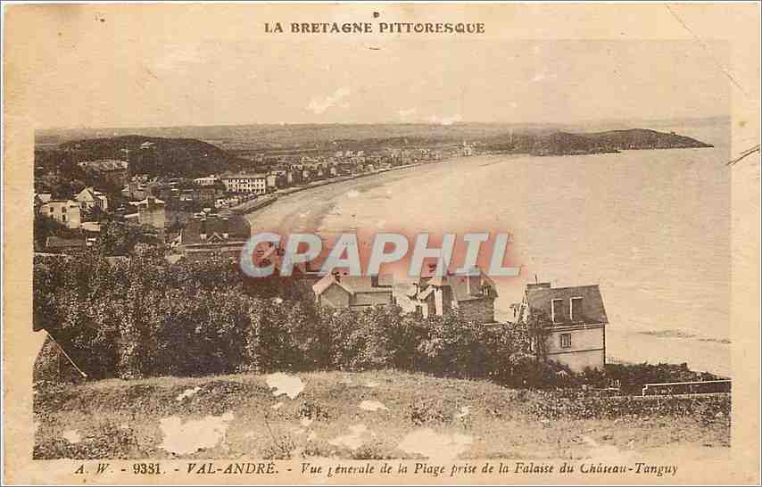 Carte postale — Recto uniquement — Collection A. Waron & Brissiau