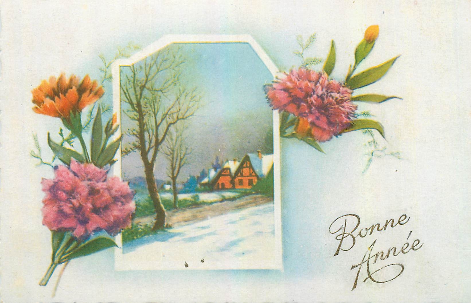 CPA Bonne Annee 