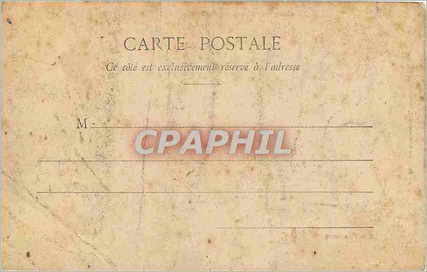 CPA Comment l'on porte Grain de Beaute  — Rückseite