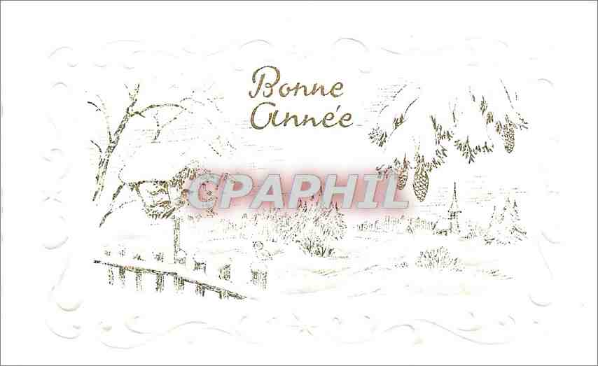 CPA Bonne Annee 