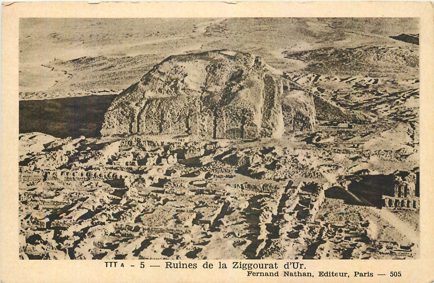 CPA Ruines de la Ziggourat d'Ur 