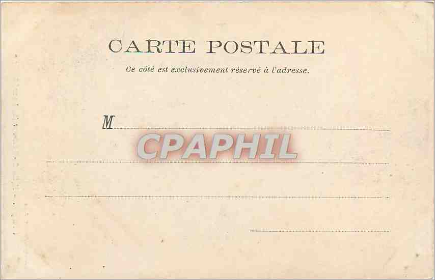 CPA Agen Eglise St Hilaire et Boulevard Sealiger  — Back