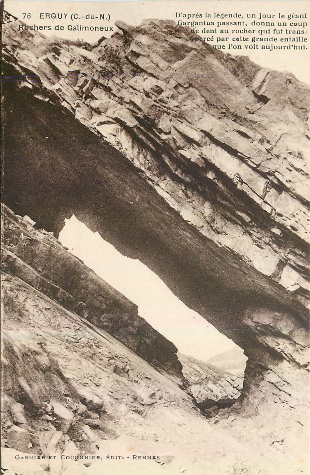 CPA Erquy C du N Rochers de Galimoneux 