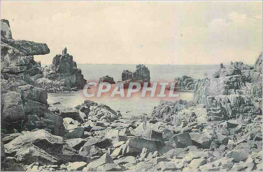 CPA Etude de Rochers au Cap Frehel 
