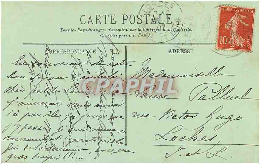 CPA Le Cap Frehel au Coin Le Fort Lalatte  — Rückseite
