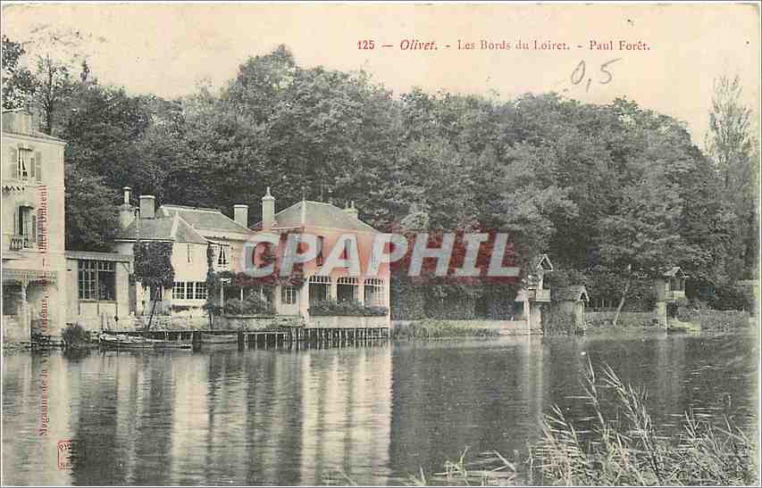 CPA Olivet Les Bords du Loiret Paul Foret 