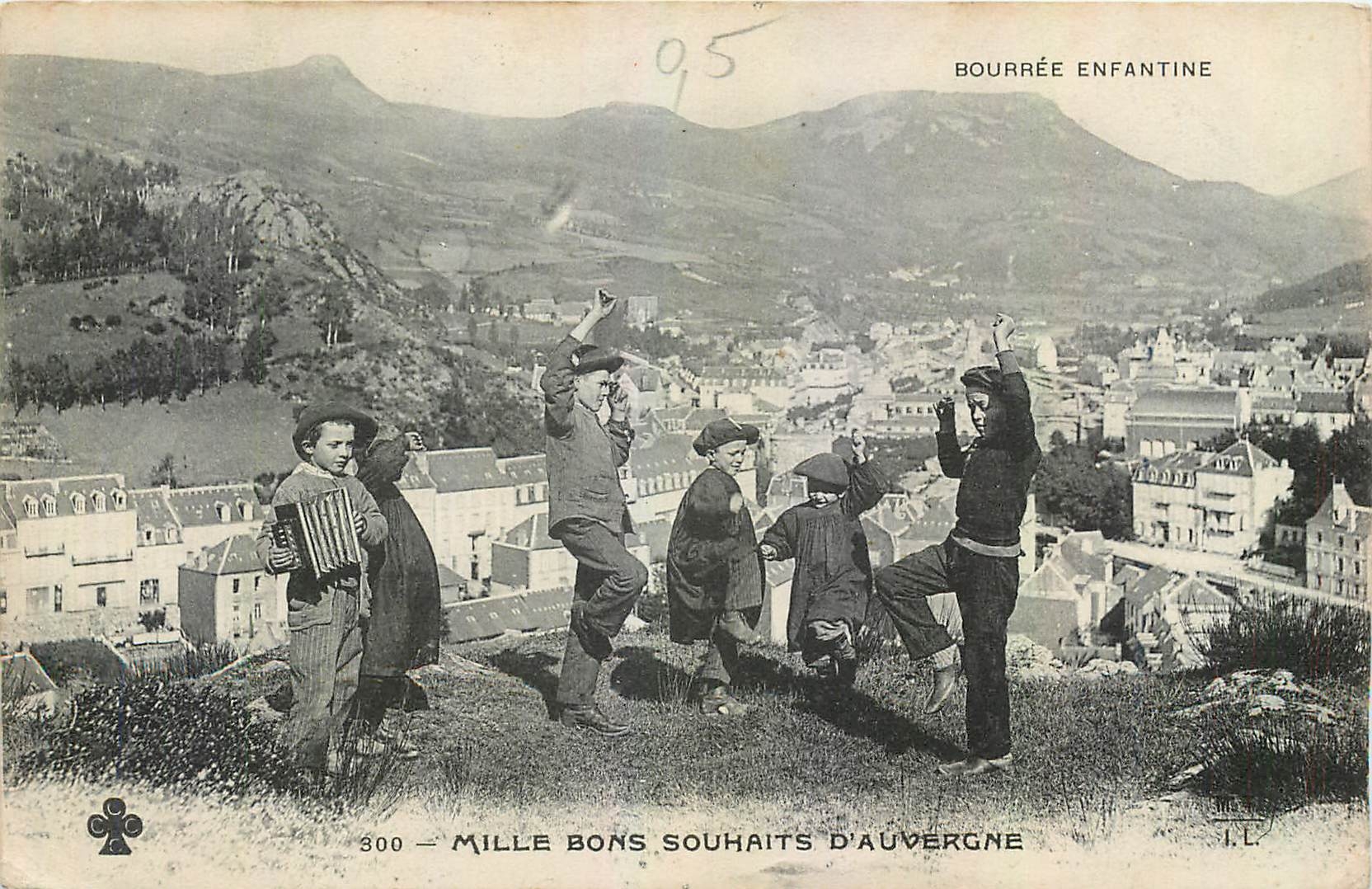 Bourrée Enfantine — Mille Bons Souhaits d'Auvergne — I.L. n°300