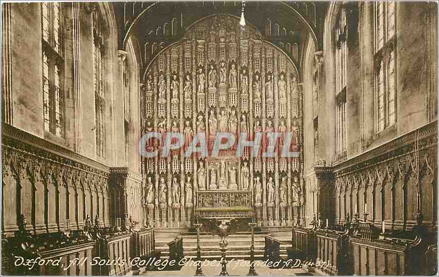 CPA Oxford All Souls College Chapel 