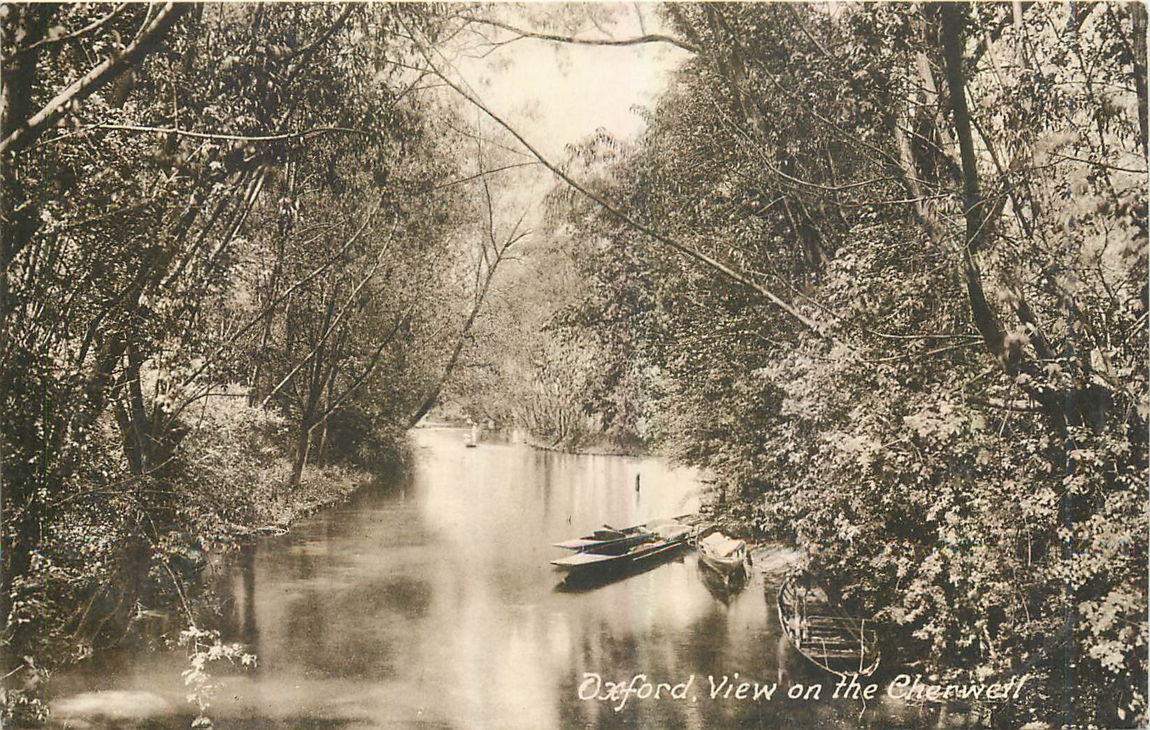 CPA Oxford Vier on the Cherwell 