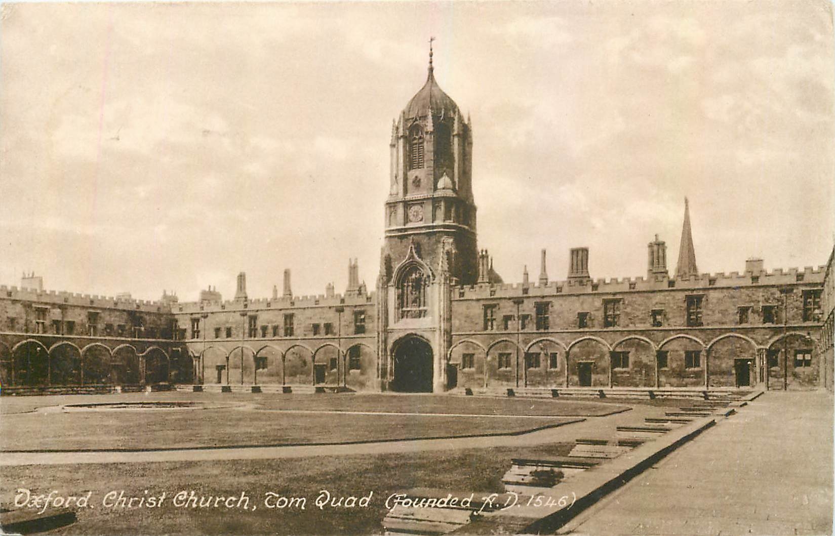 CPA Oxford Christ Church Tom Quad 