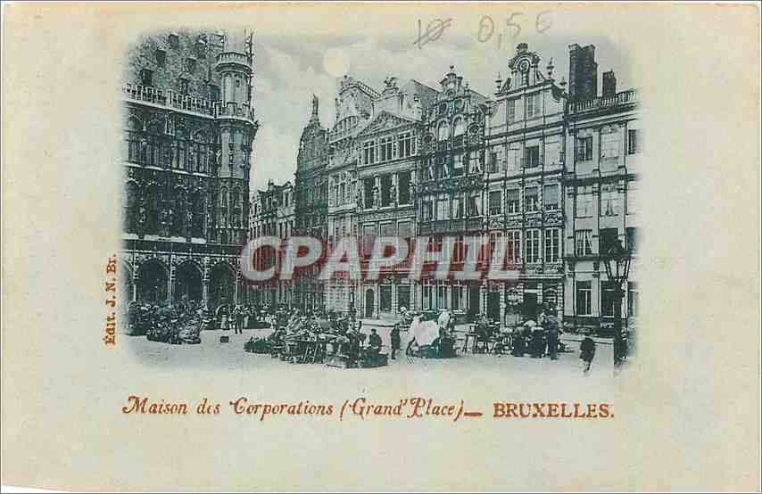 CPA Maison des Corporations Grand Place Bruxelles 