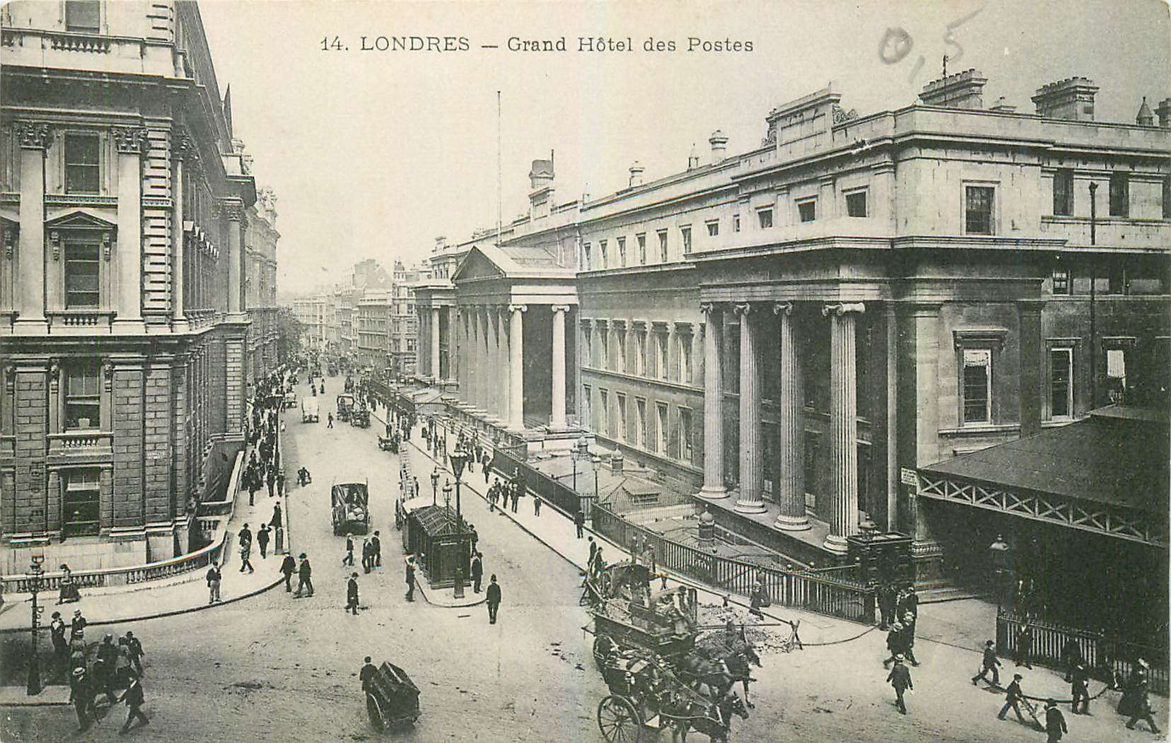 London — Grand Hotel des Postes — unbekannter Verleger, Nr. 14