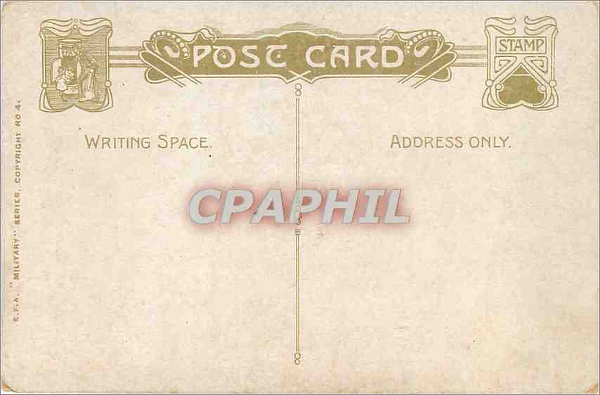 CPA Trumpeter and Life Guards Militaria — Back