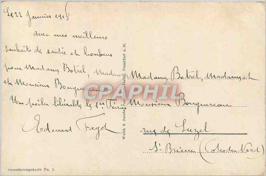 CPA Bad Homburg l Taunus und Umgebung  — Back