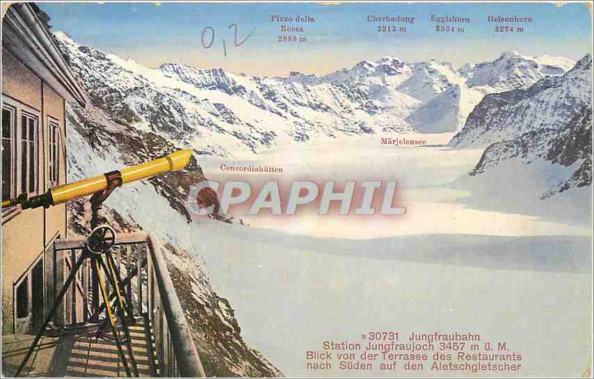 CPA Jungfraubahn Station Jungfraujoch 
