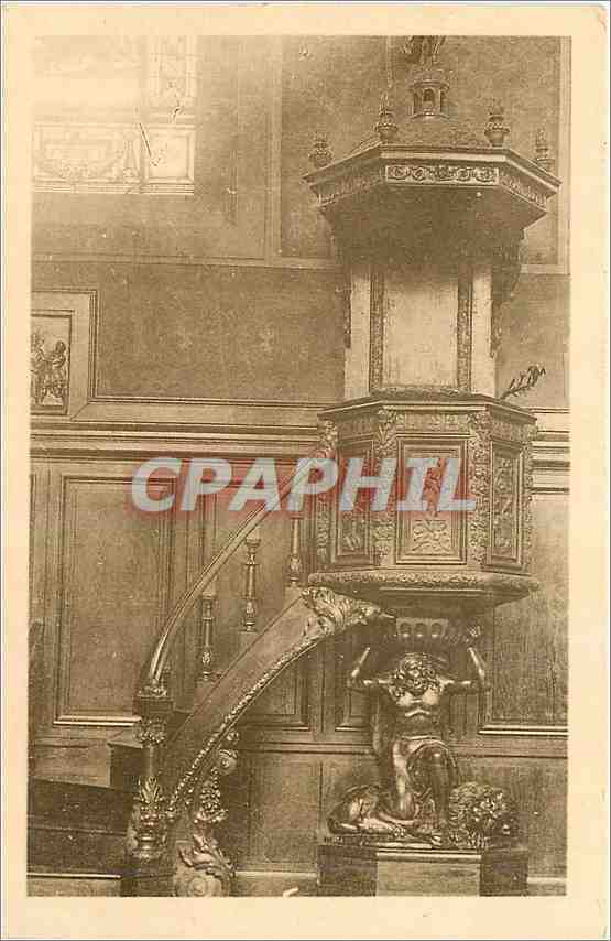 Chaire à prêcher XVIIe siècle — Hôpital de Chalon-sur-Saône — éditeur non identifié