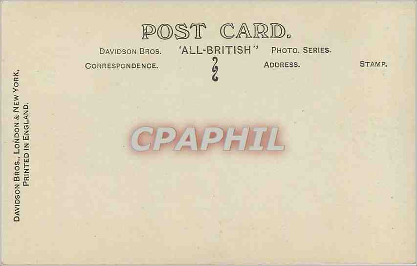 CPA The Guildhall London HM George V — Verso