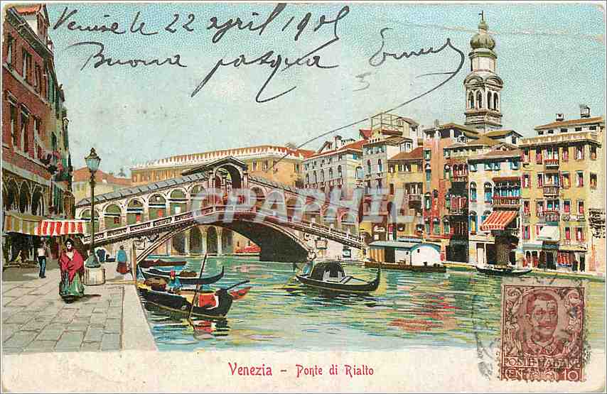 CPA Venezia Ponte di Rialto 